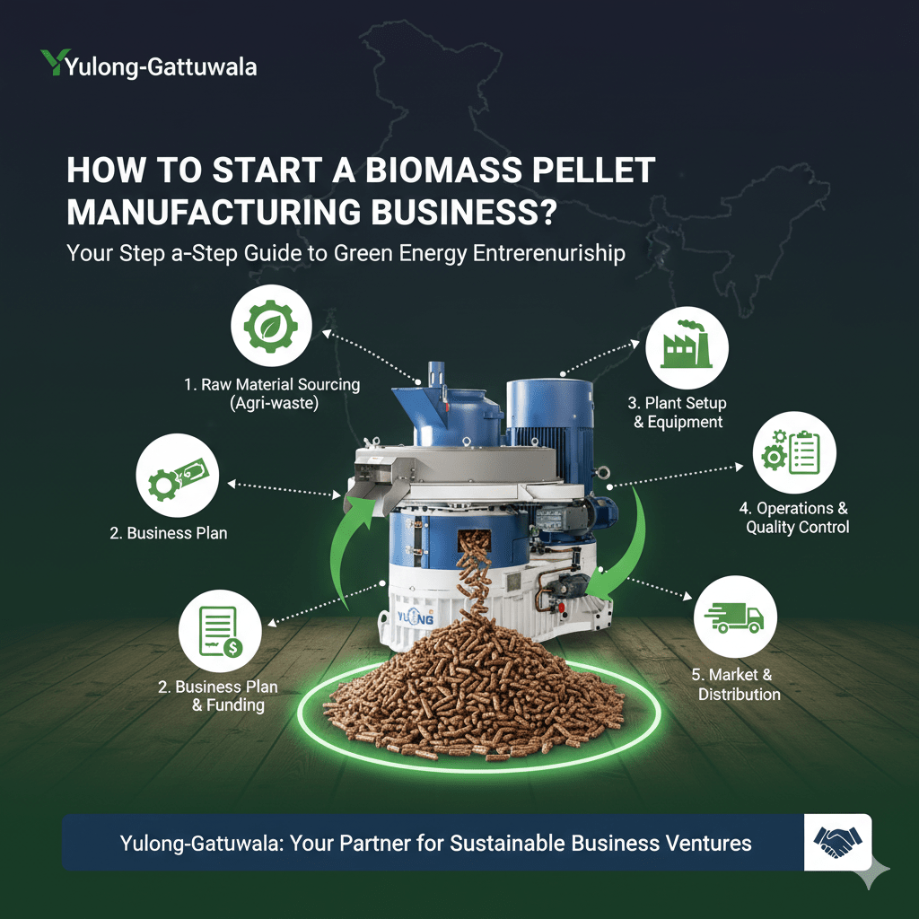 How to Start Biomass Pellet Manufacturing Business?