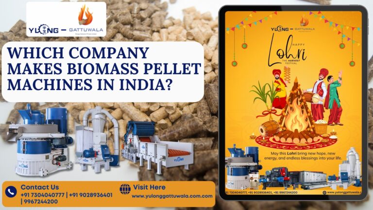 Which Company Makes Biomass Pellet Machines in India?