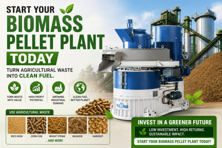 Start Your Biomass Pellet Plant Today