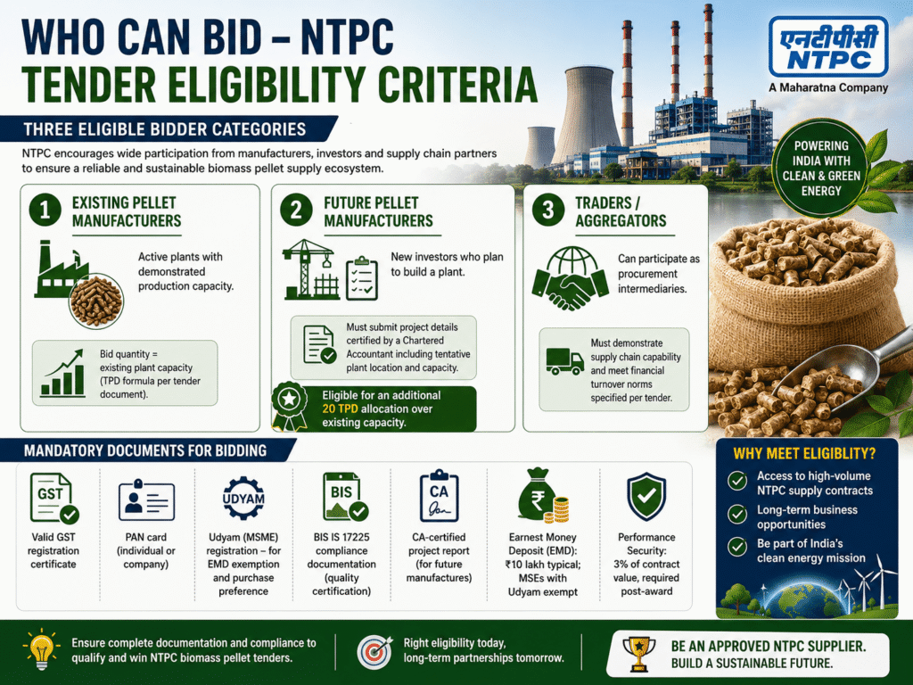 NTPC Biomass Pellet Tenders 2026: Complete Guide | Gattuwala
